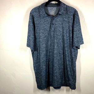 Energy Zone blue performance polo size large